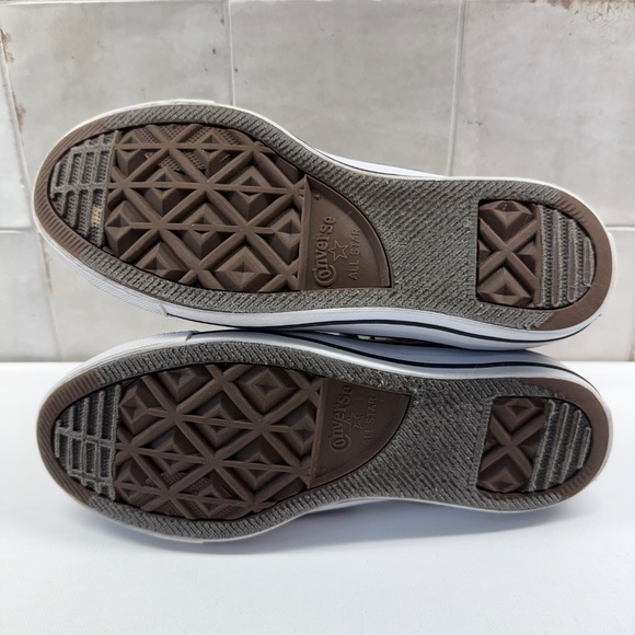 Converse All Star Chuck Taylor High Top Cheetah Pink Black Beige Womens Sz 8 - Picture 14 of 16